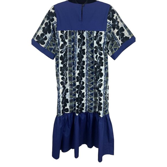 Good Times Women Aloha Hawaiian Dress Muumuu Small S Floral Short Sleeve NWT New - Picture 5 of 9